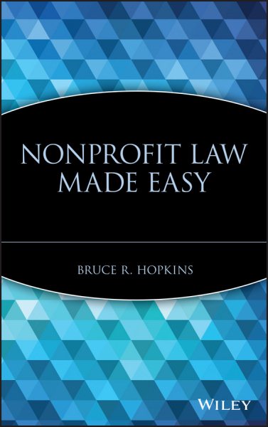 Nonprofit Law Made Easy cover