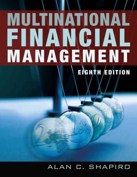 Multinational Financial Management cover