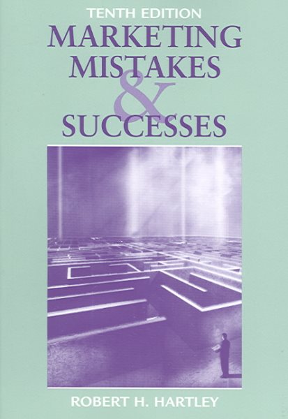 Marketing Mistakes and Successes cover