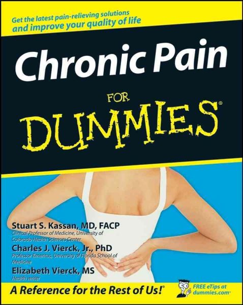 Chronic Pain For Dummies cover