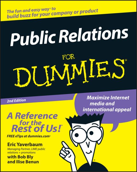 Public Relations For Dummies cover