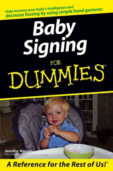 Baby Signing For Dummies cover