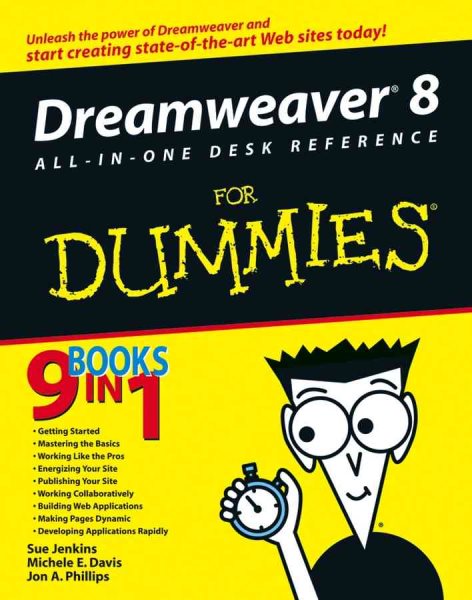 Dreamweaver 8 All-in-One Desk Reference For Dummies cover
