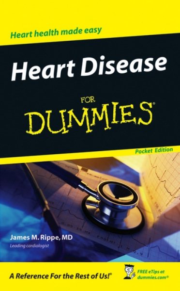 Heart Disease for Dummies Pocket Edition cover