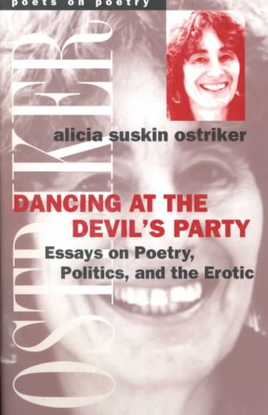 Dancing at the Devil's Party: Essays on Poetry, Politics, and the Erotic (Poets On Poetry) cover