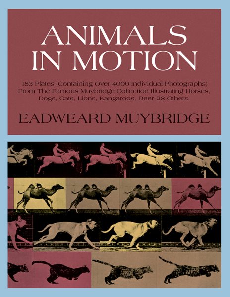 Animals in Motion (Dover Anatomy for Artists) cover