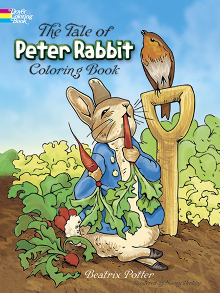 The Tale of Peter Rabbit Coloring Book (Dover Classic Stories Coloring Book) cover