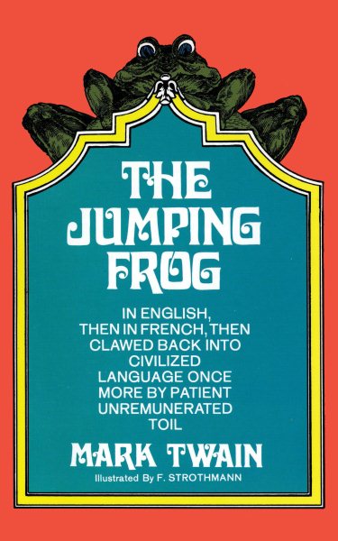 The Jumping Frog (Dover Humor) cover