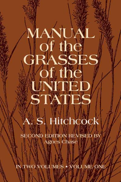 Manual of the Grasses of the United States Volume 1 cover