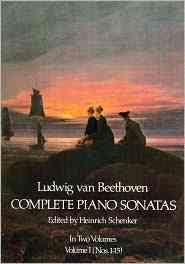 Ludwig Van Beethoven Complete Piano Sonatas Volume 1 (Nos. 1-15) cover