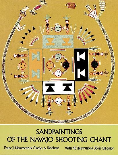 Sandpaintings of the Navajo Shooting Chant cover