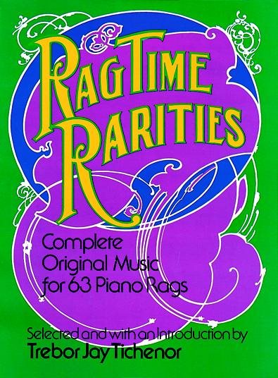 Ragtime Rarities (Dover collections for the piano) cover