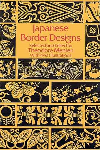 Japanese Border Designs (Dover Pictorial Archive Series) cover