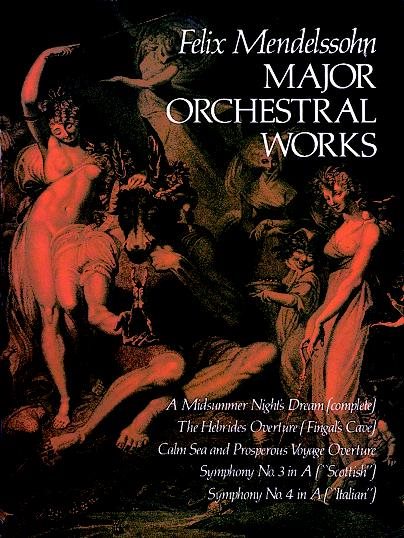 Major Orchestral Works in Full Score (Dover Music Scores) cover