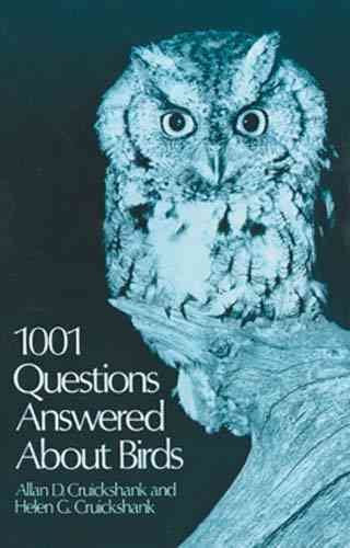 1001 Questions Answered About Birds cover