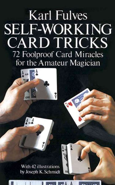 Self-Working Card Tricks (Dover Magic Books) cover