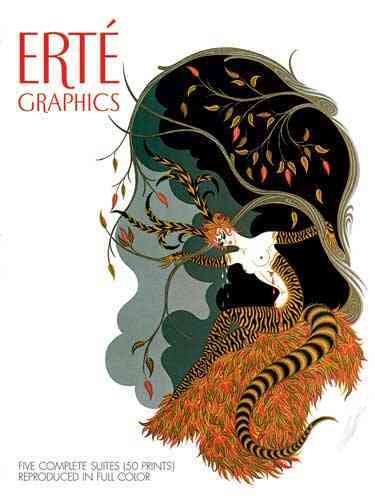 Erte Graphics: Five Complete Suites (50 Prints) Reproduced in Full Color