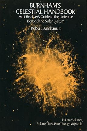 Burnham's Celestial Handbook: An Observer's Guide to the Universe Beyond the Solar System, Vol. 3 cover