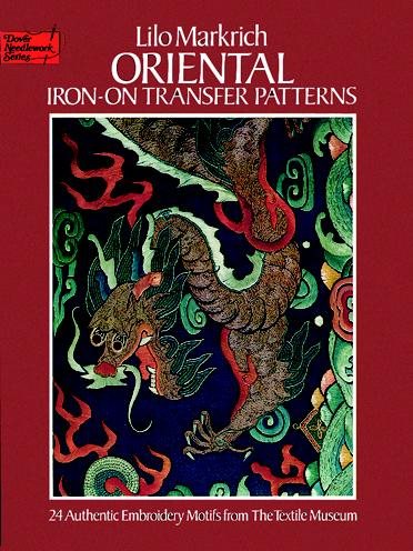 Oriental Iron-on Transfer Patterns (Dover Needlework)