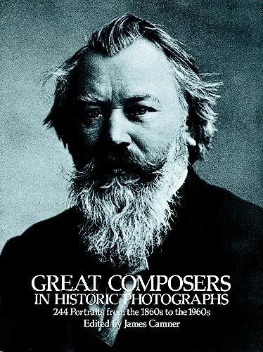 Great Composers in Historic Photographs (Pub. Dover, Mineola, NY 11501, Us) cover