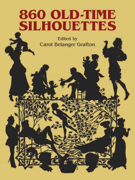 860 Old-Time Silhouettes cover