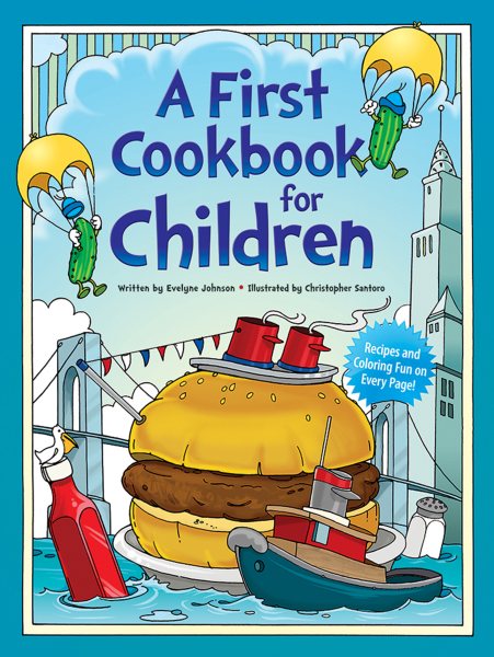 A First Cookbook for Children (Dover Children's Activity Books) cover