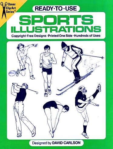 Ready-to-Use Sports Illustrations cover