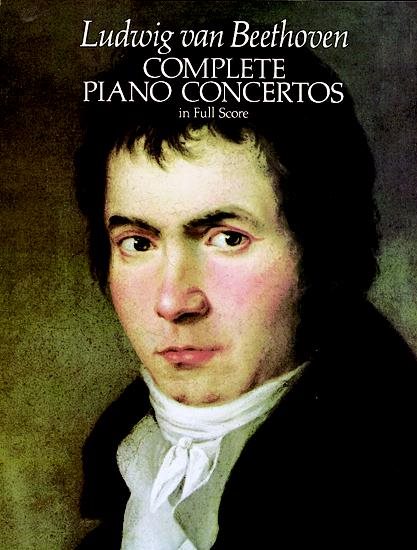 Complete Piano Concertos in Full Score (Dover Music Scores) cover