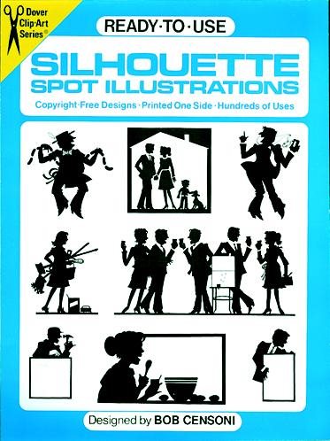 Ready-to-Use Silhouette Spot Illustrations