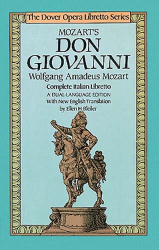 Don Giovanni (Dover Opera Libretto Series) (Italian and English Edition) cover