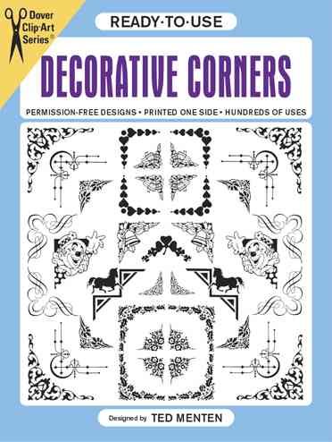 Ready-to-Use Decorative Corners (Dover Clip Art Ready-to-Use)
