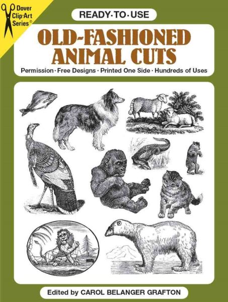 Ready-to-Use Old-Fashioned Animal Cuts (Clip Art)
