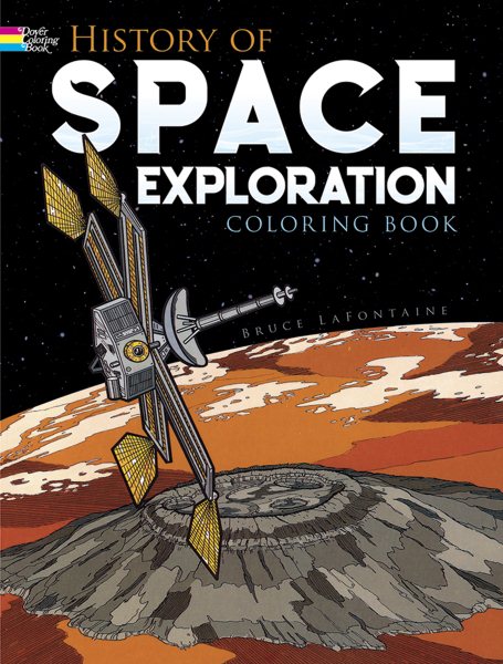 History of Space Exploration Coloring Book (Dover History Coloring Book) cover