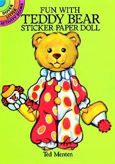Fun With Teddy Bear Sticker Paper Doll (Dover Little Activity Books Paper Dolls)