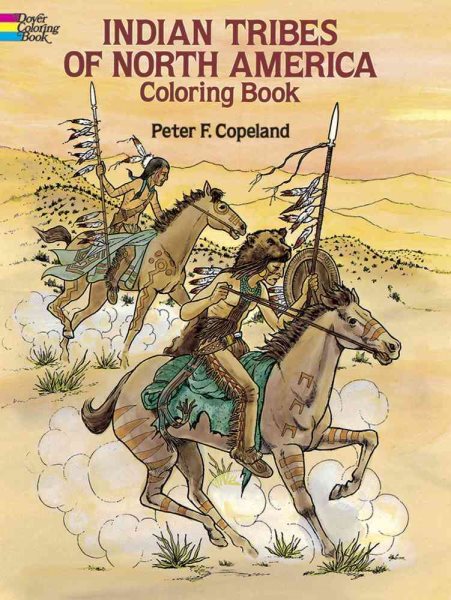 Indian Tribes of North America Coloring Book (Dover Native American Coloring Books) cover