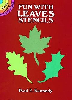 Fun With Leaves Stencils (Dover Stencils) cover