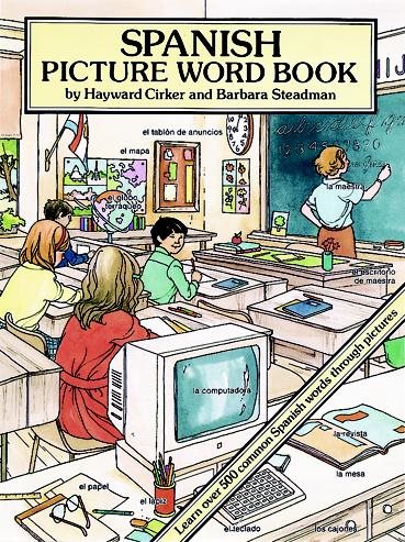 Spanish Picture Word Book (Dover Children's Language Activity Books) cover