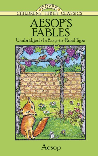 Aesop's Fables (Dover Children's Thrift Classics) cover