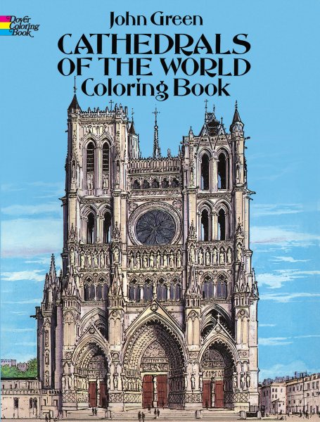 Cathedrals of the World Coloring Book (Dover Coloring Books) cover