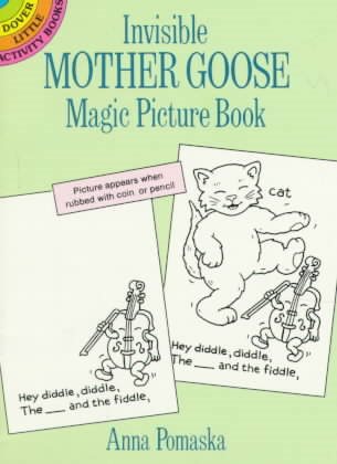 Invisible Mother Goose Magic Picture Book (Dover Little Activity Books) cover