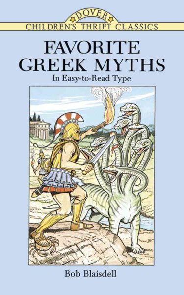 Favorite Greek Myths (Dover Children's Thrift Classics) cover