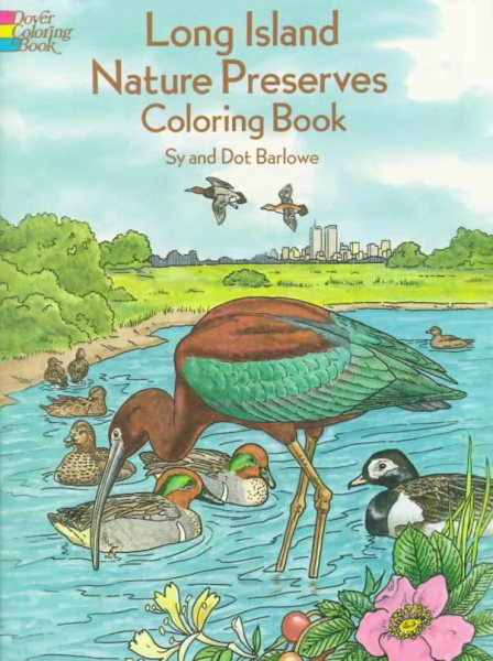 Long Island Nature Preserves Coloring Book cover