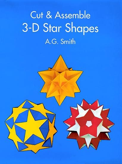 Cut & Assemble 3-D Star Shapes (Dover Children's Activity Books) cover