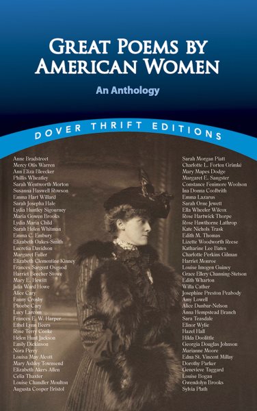 Great Poems by American Women: An Anthology (Dover Thrift Editions) cover