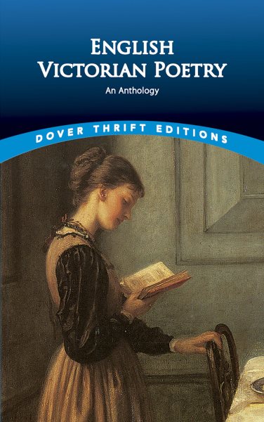 English Victorian Poetry: An Anthology (Dover Thrift Editions: Poetry) cover
