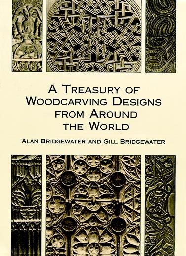 A Treasury of Woodcarving Designs from Around the World cover