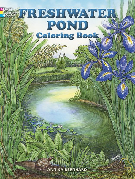 Freshwater Pond Coloring Book (Dover Nature Coloring Book) cover