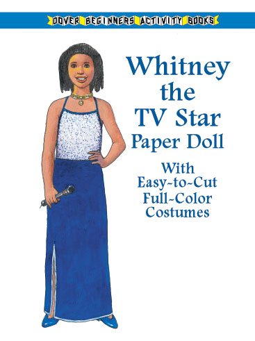Whitney the TV Star Paper Doll (Dover Paper Dolls) cover