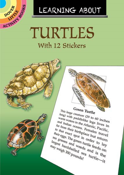 Learning About Turtles (Dover Little Activity Books) cover