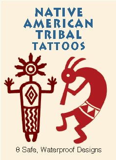 Native American Tribal Tattoos (Dover Tattoos) cover